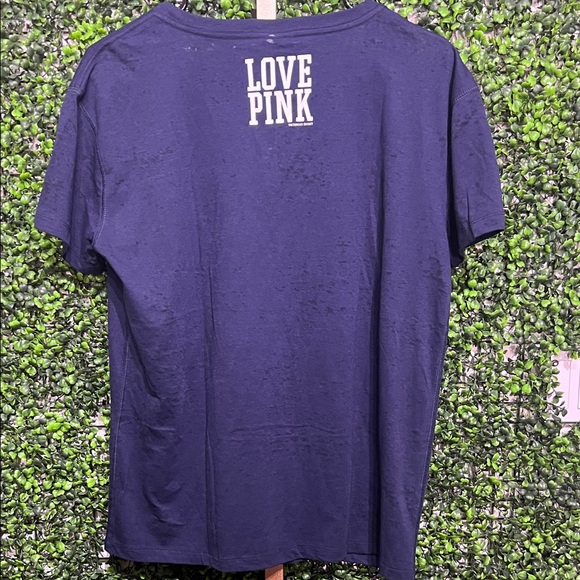 VICTORIA’S SECRET PINK 5th & Ocean T-Shirt DALLAS COWBOYS V-Neck Short Sleeve S - Picture 4 of 4